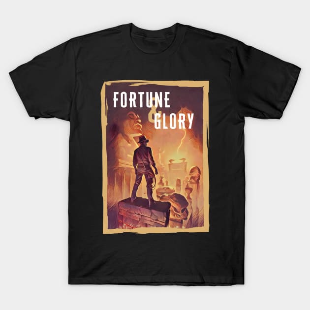 Fortune and Glory II - Indy T-Shirt by Fenay-Designs